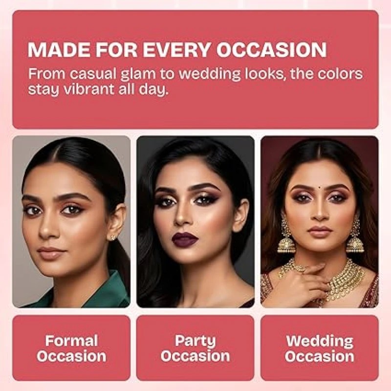 MARS 12 Shades Dance of Joy Eyeshadow Palette | Highly Pigmented and Blendable | Multicolor | Matte and Shimmer Finish (13.2g) (01-Multicolor) thumbnail 3